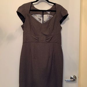 Brown Business Attire Dress